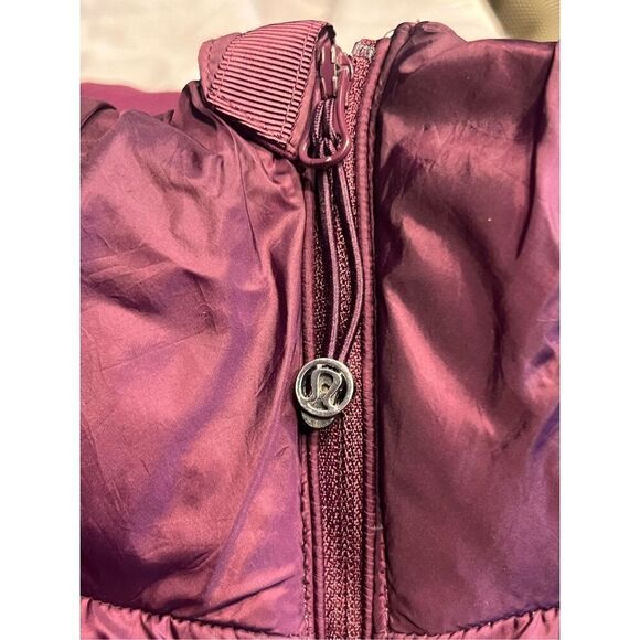 Lululemon 4 fluffin awesome goose down feathers plum vest full zip - Picture 6 of 8